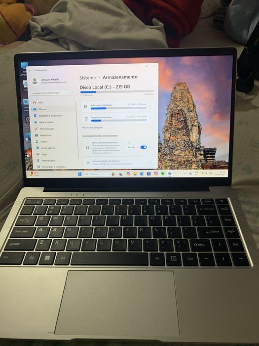 Computador novo.
