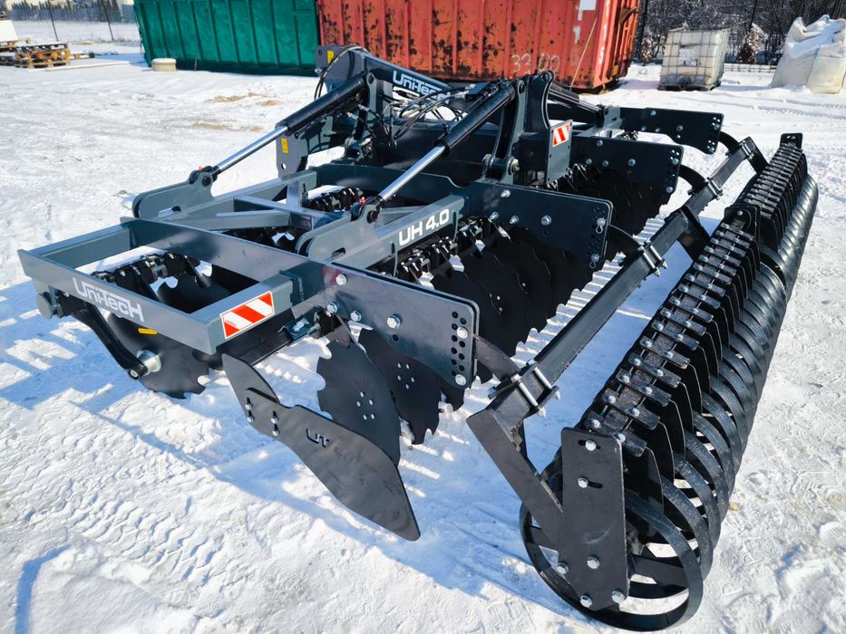 Brona Talerzowa Hydrauliczna 4m 4,5m 5m z wałem daszkowym CIĘŻKA RATY