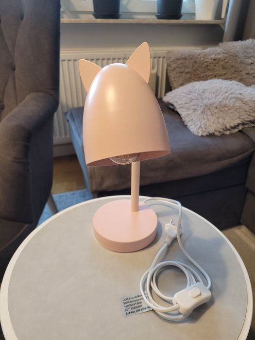 Lampka kotek dla dIewczynki