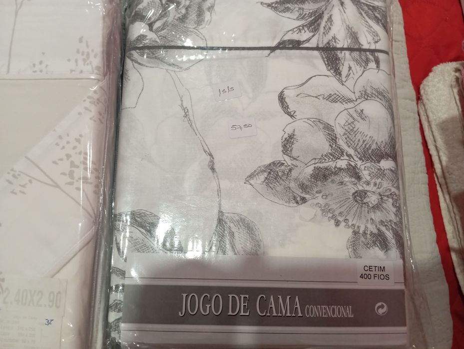 Lençóis 100% algodão