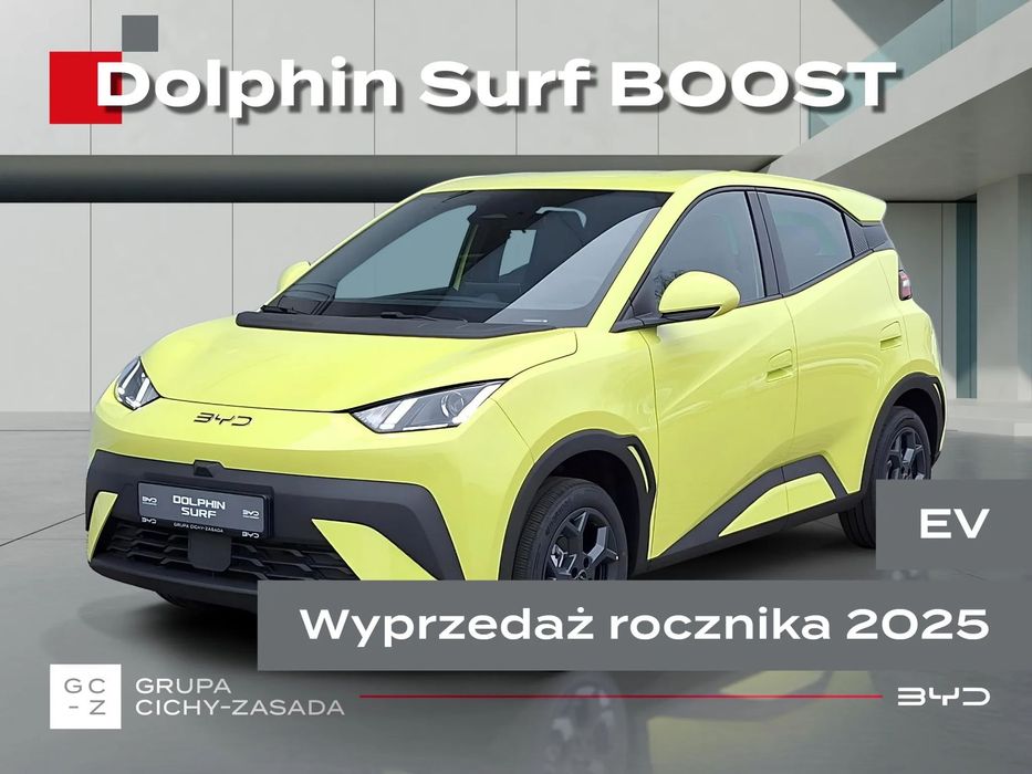 BYD Dolphin Surf Fabrycznie nowy, 6 lat gwarancji, faktura VAT.