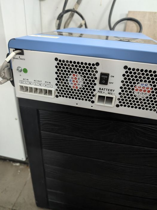 Гібридний інвертор Anenji ANJ-6200W 48V Wi-Fi 5кВт