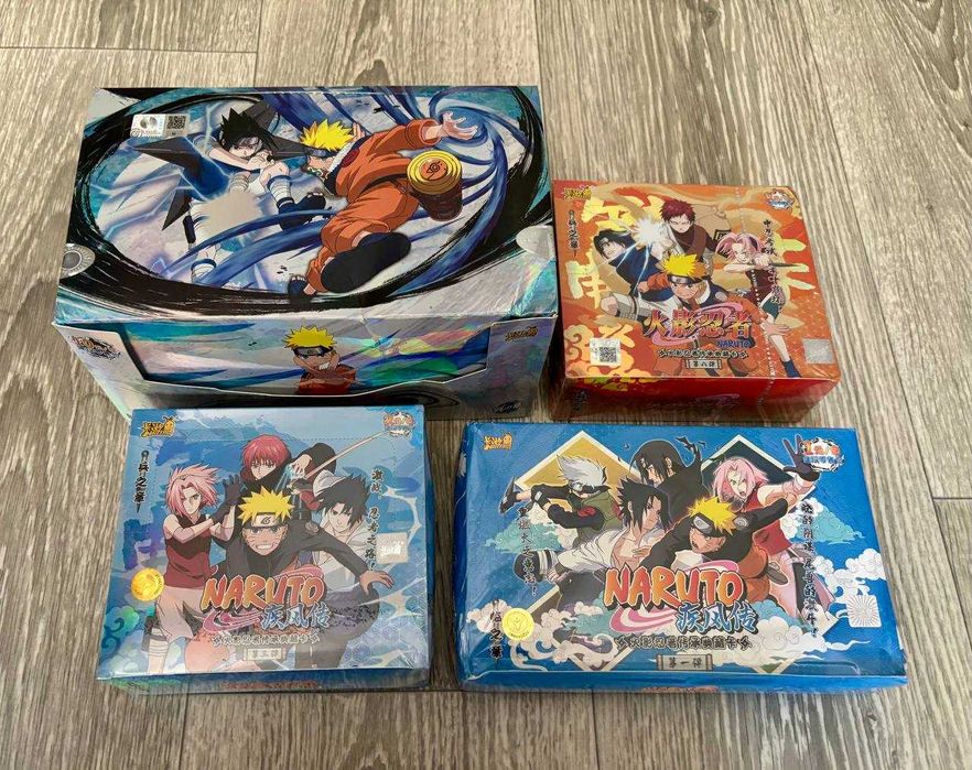Колекційні картки, бокси, сети карток : Naruto, One-Punch Man (UR MR HR)