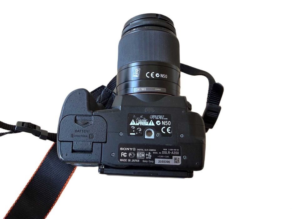Sony DSLR-A350 + 30mm Macro + 18-70 (uszk. AF) + torba | zestaw