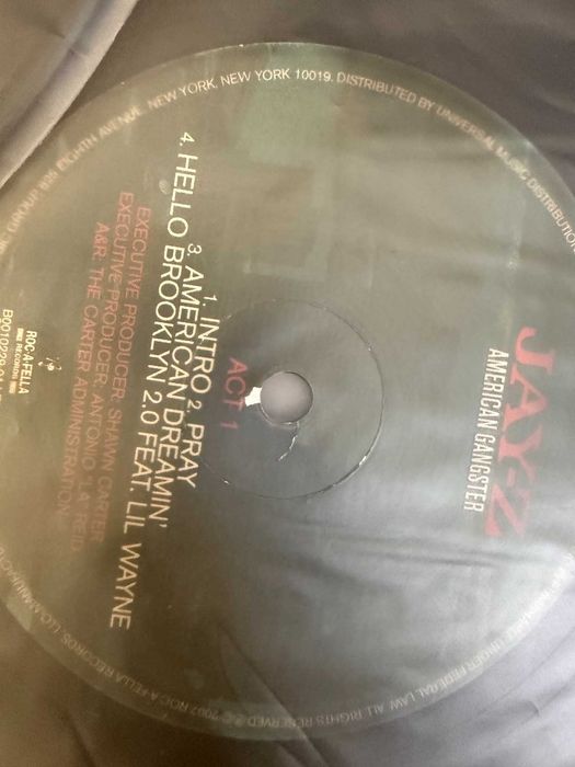 Jay‑Z – American Gangster | B0010229‑01 Masterdisk