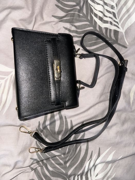 Сумка черная новая! эко кожа