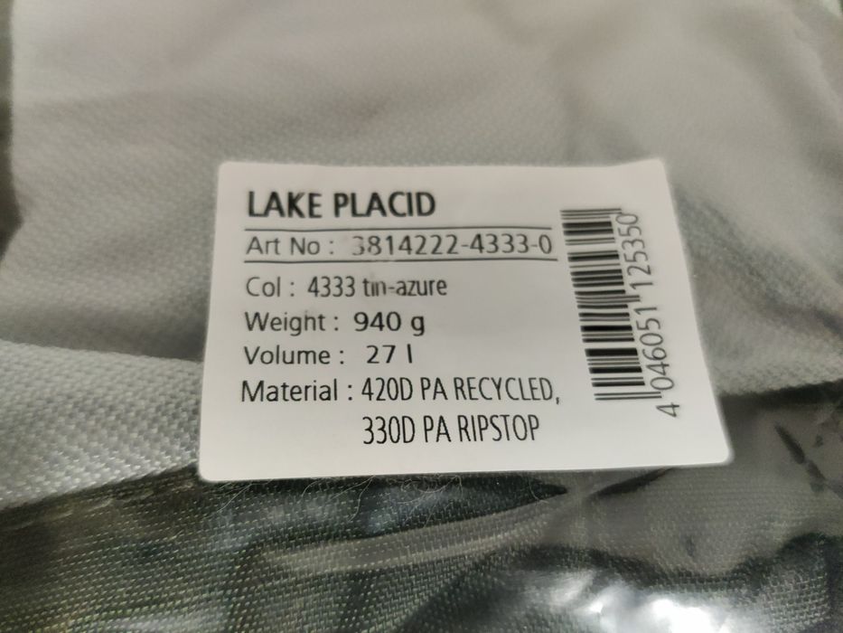 Plecak deuter Lake Placid 15' pojemność 27 litrów NOWY