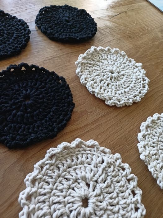 Podkładki pod kubek ze sznurka handMade