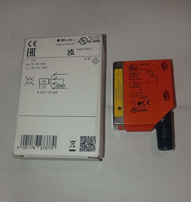 Sensor distância IFM O5D100