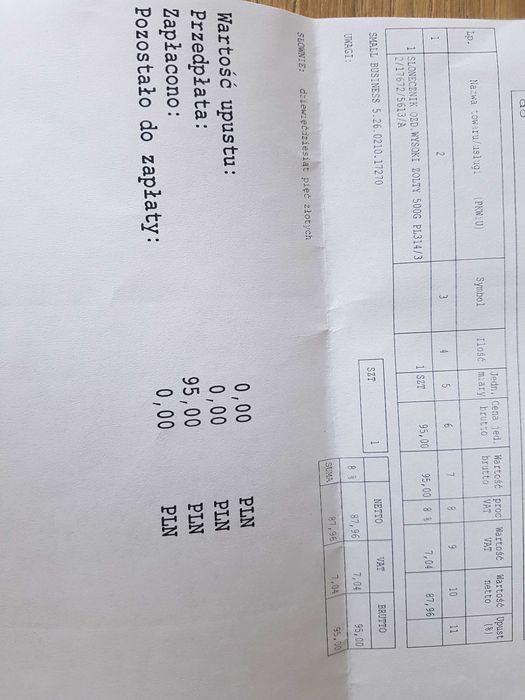 Nasiona słonecznik ozdobny żółty PNOS wysokojakościowy