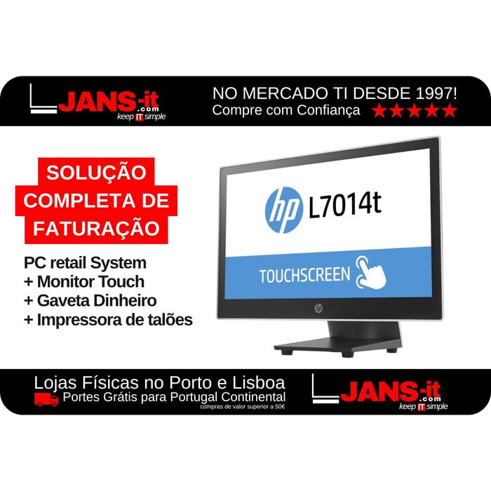 Solução Completa POS Profissional (eco) - i5 | 16GB | SSD 256GB | 14"