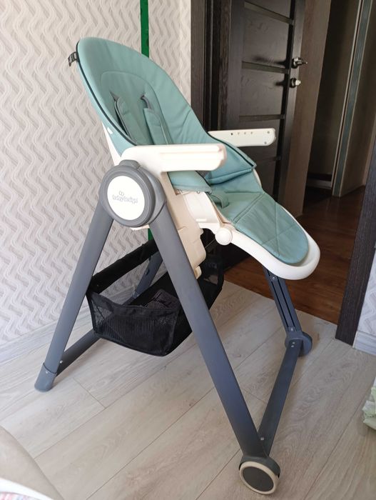 Стільчик для годування Baby Design Espiro Penne 05 Turquoise