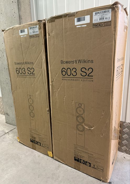 Bowers & Wilkins B&W 603 S2 Anniversary Edition - stan perfekcyjny