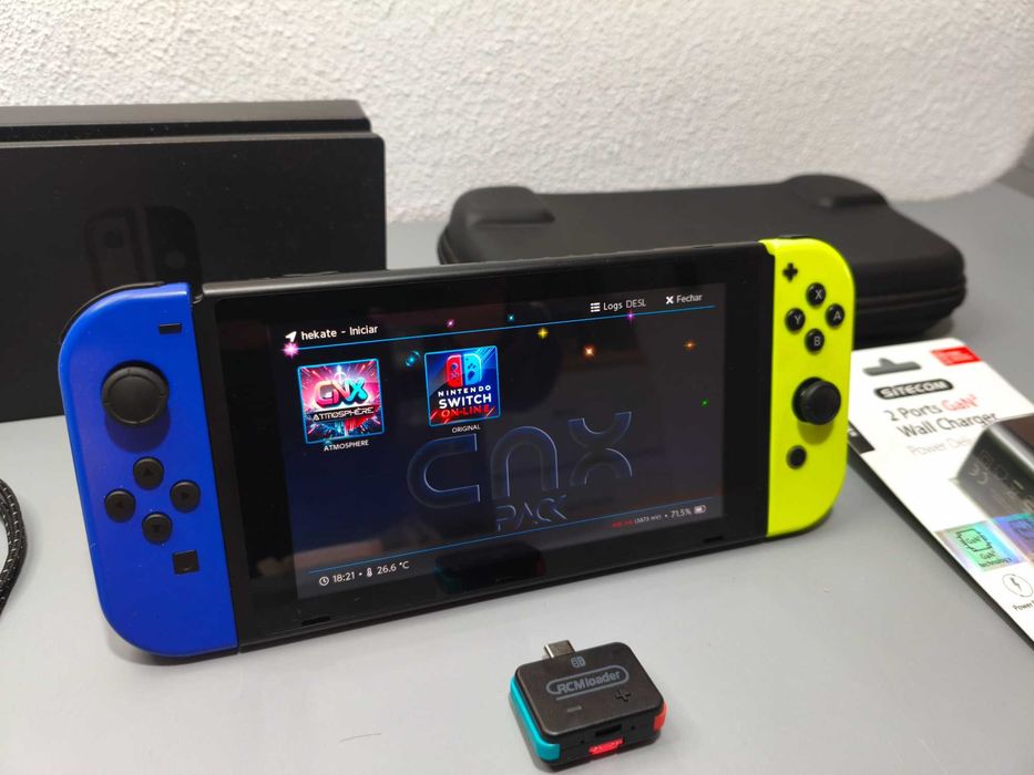 Nintendo Switch Desbloqueada com RCM