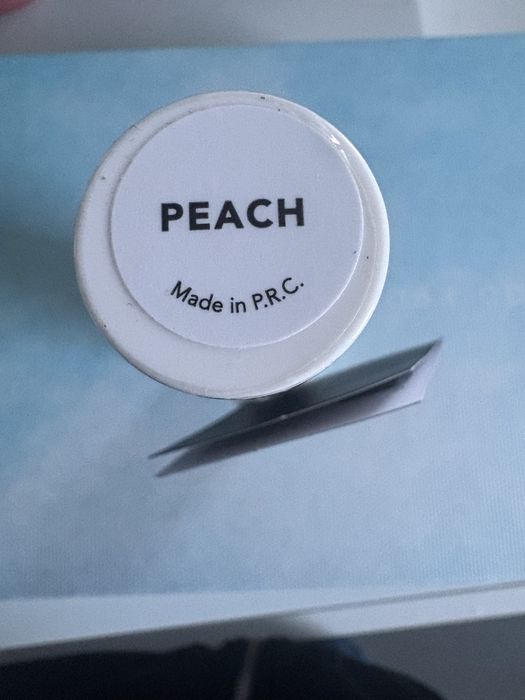 Wegański róż w kremie S:KON Makeup Peach + Pędzel - Nowy z metką