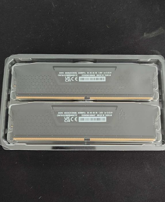 Corsair Vengeance DDR5 64GB (2×32GB) 6400MT/s CL32 — CMK64GX5M2B6400C32