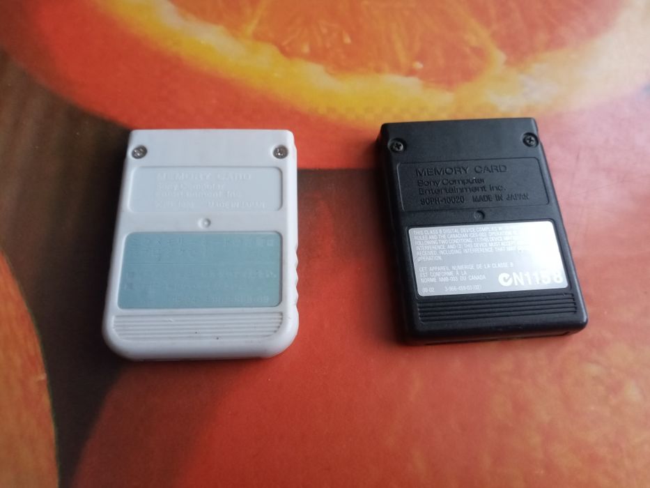 Карта памяти playstation 1,2