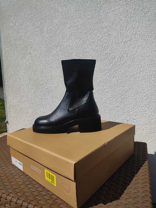 Botas de pele Tommy Hilfiger