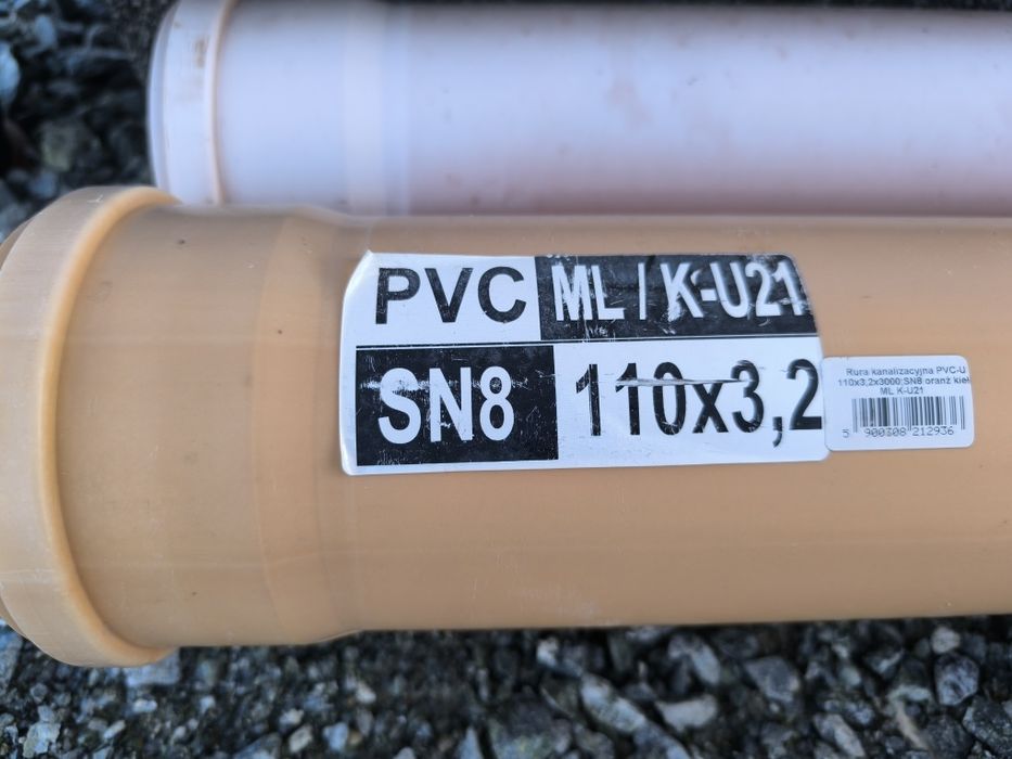 Rura kanalizacyjna 110/3,2/3000 mm
