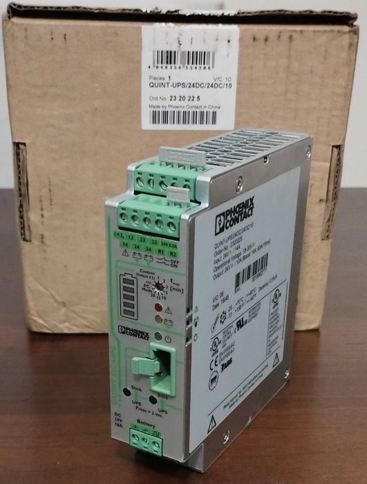 QUINT-UPS/ 24DC/ 24DC/10 - Zasilacz bezprzerwowy