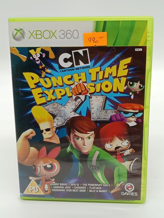 cartoon network: punch time explosion xbox 360 pudełkowa