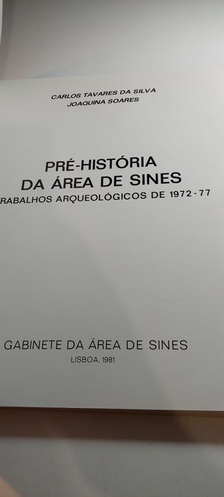 Pré-História da Área de Sines, Trabalhos Arqueológicos (1981)