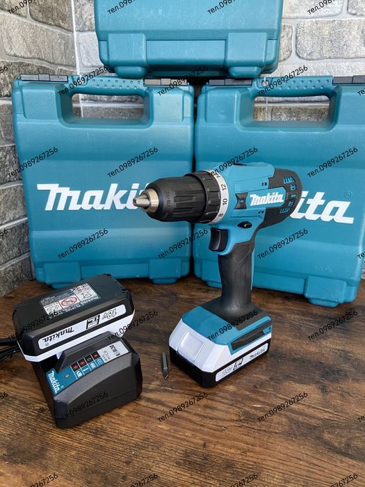Аккумуляторная дрель, шуруповерт, шурупокрут, MAKITA ОРИГІНАЛ