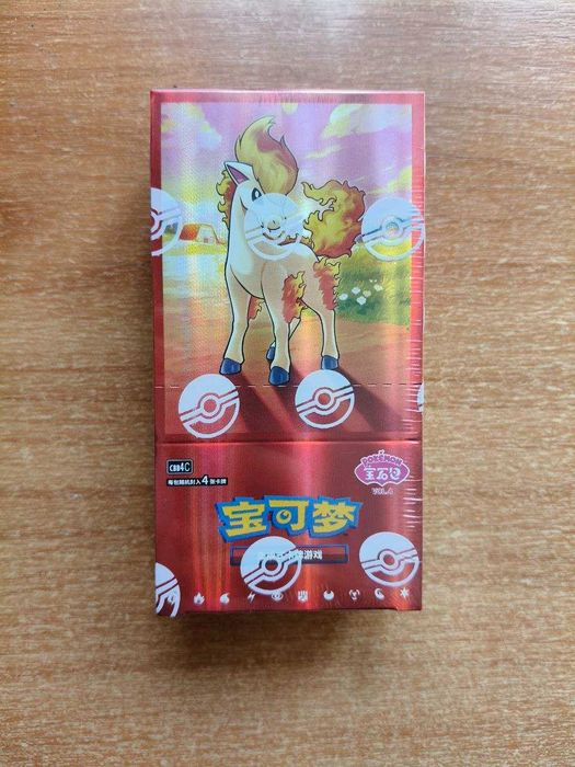 Pokemon TCG Gem Pack Vol. 4 (Pokémon) CBB4C - оригінальний бустер-бокс, заводське пакування.