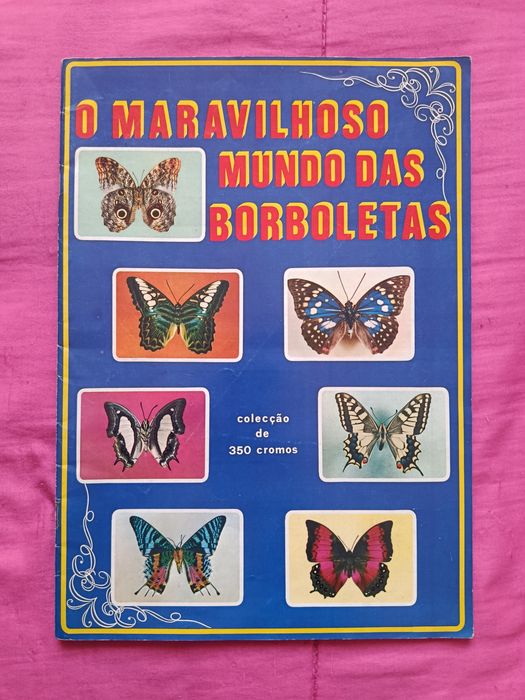 (Caderneta)  O  MARAVILHOSO  MUNDO  DAS  BORBOLETAS