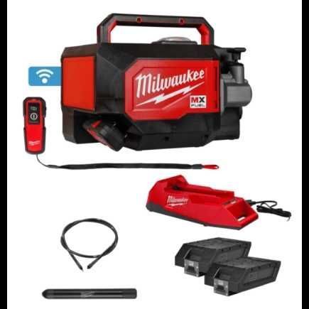 Акумуляторний кейсовий вібратор для бетона Milwaukee MXF CVBCKIT-602