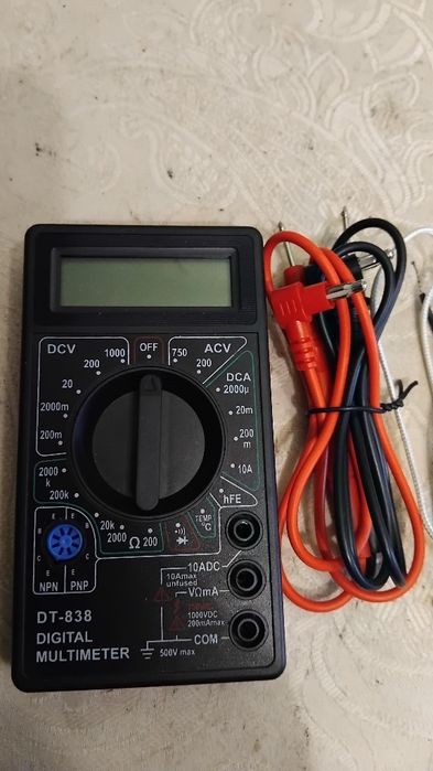Мультиметр 838 новый