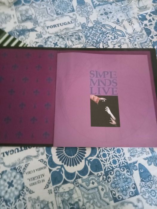 LP Duplo,,Simple Minds Live