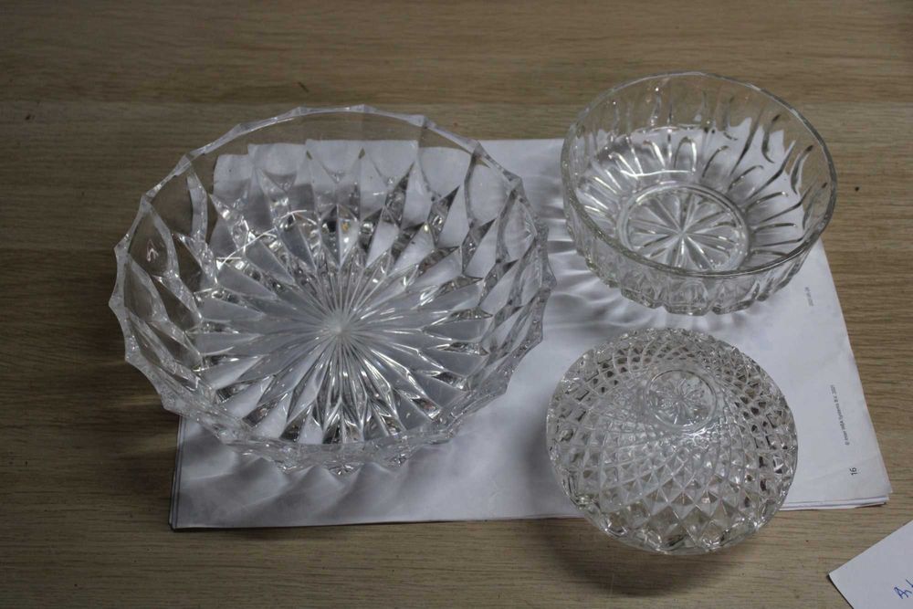 Taças em cristal  - 2 e caixa