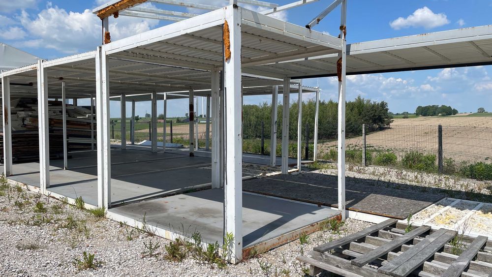 Rama kontenerowa 6x2.4 Biurowy Socjalny Magazynowy Budowlany 10x VAT23