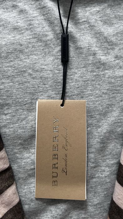 Burberry zip hoodie