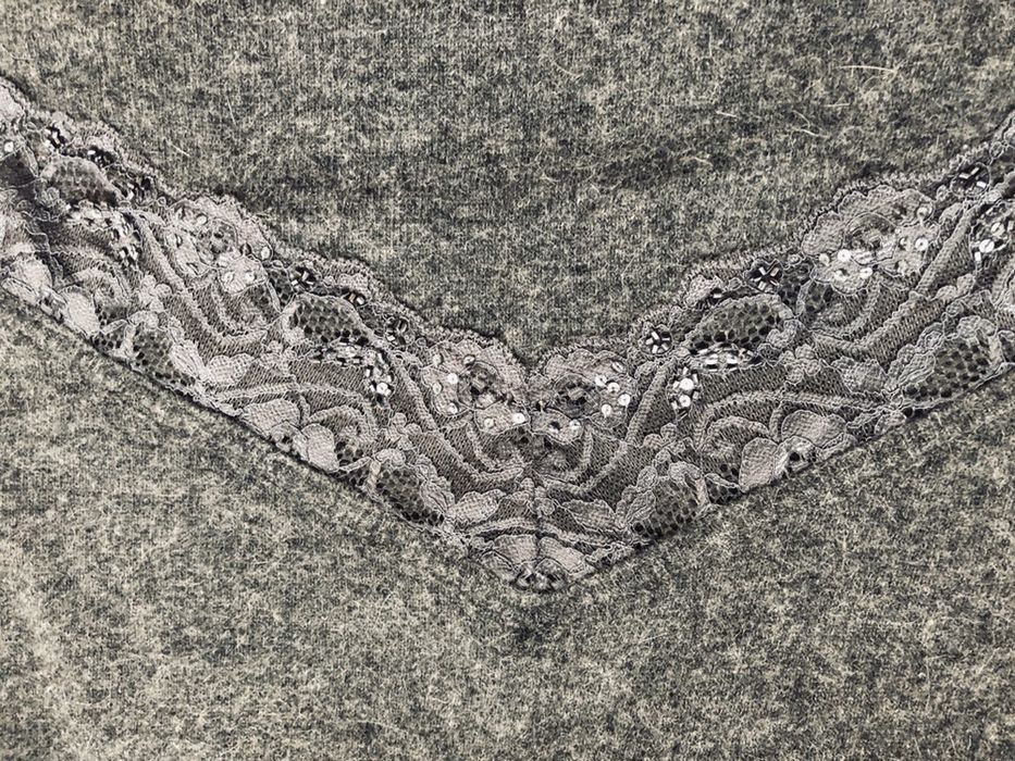 Top, Solar, szary, wełna, M