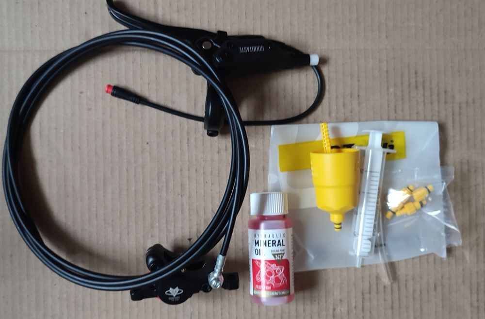 Гидравлические тормоза для электросамоката