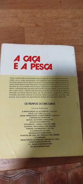 Livro caça e pesca