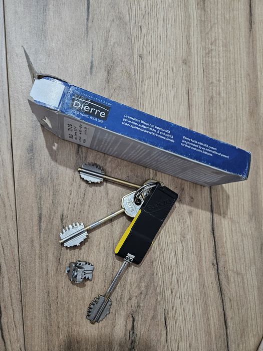 Conjunto de Chaves Porta Blindada