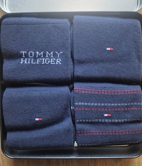 Zestaw 4 par skarpet Tommy Hilfiger