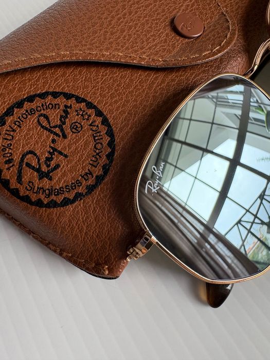 Óculos Ray-Ban lentes espelhadas