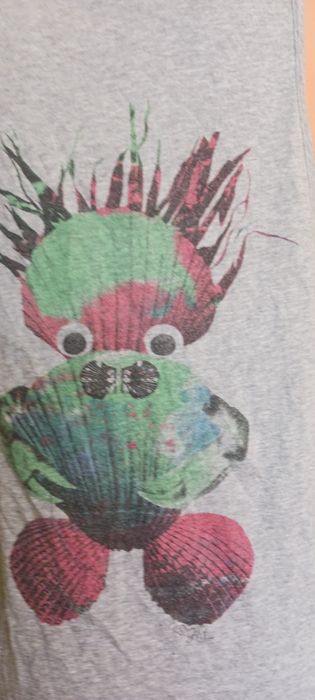 Szary podkoszulek z ufoludkiem Insight rozm.40