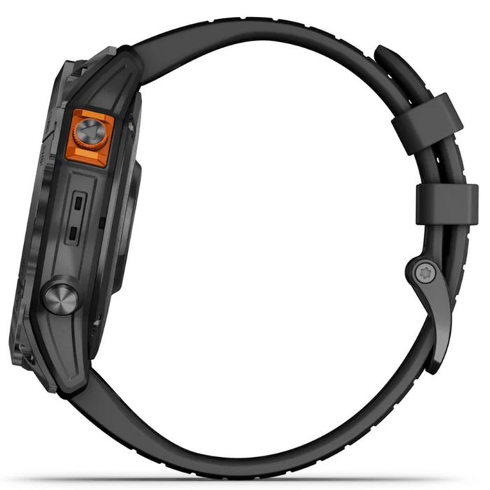 Годинник Garmin fenix 7X Pro Solar Edition 51mm Slate Gray Black Band