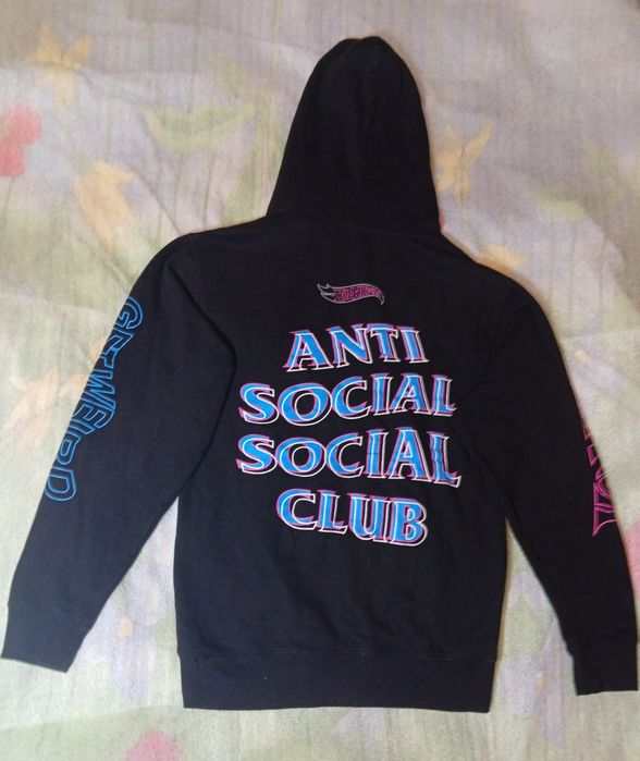 Худак Худі Кофта Anti social social club Hot wheels