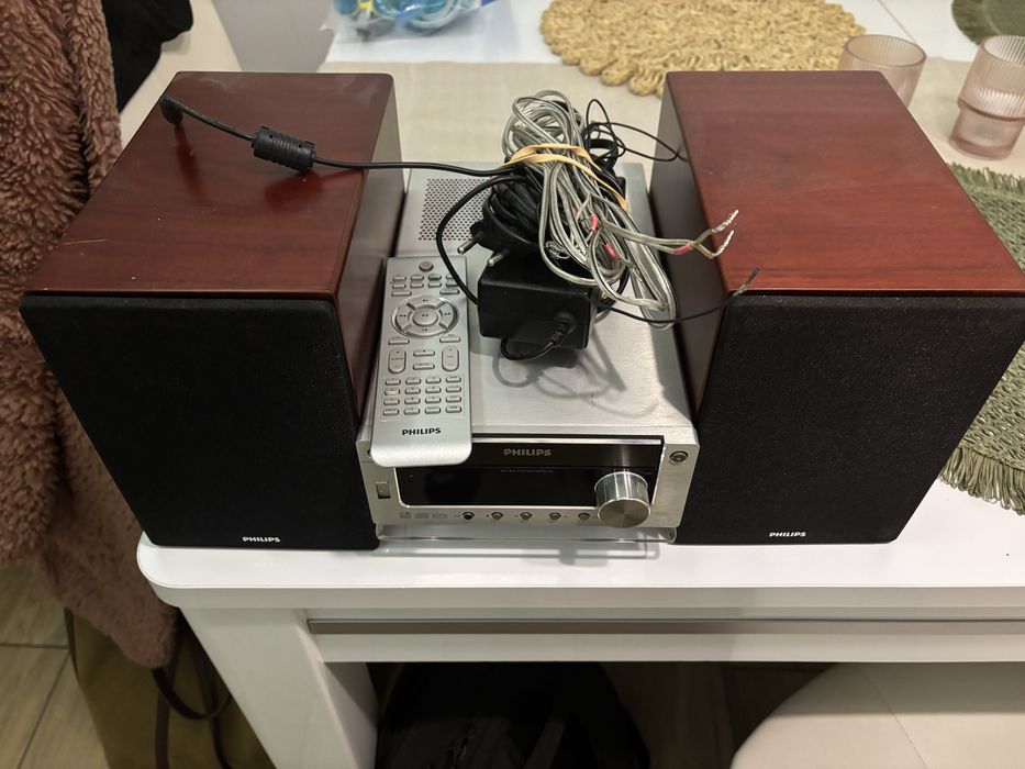 mini wieza jak kino domowe philips mcm770 rds mp3 oryginal