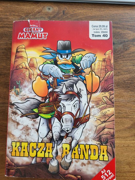 Komiksy Kaczor Donald "Kacza Banda" "Wielkie kino"