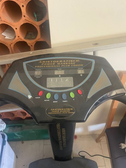 plataforma vibratória de exercício/massagem