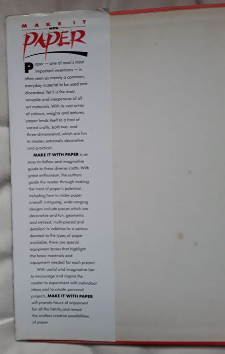 Livro: Make it with Paper (origami and papercraf)