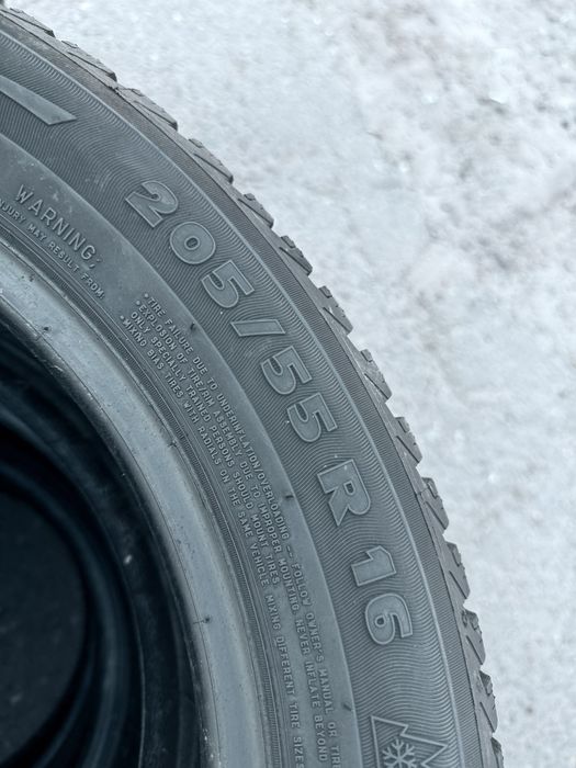 205 55 16 Michelin Alpin A4 80% 2023 Шини Зима