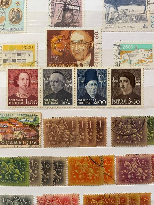 Selos raros Portugueses sem carimbo.